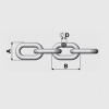 Correntes Soldadas de Elos Curtos NBR – 15293 – Acabamento Galvanizado Eletrolítico (CR/G)